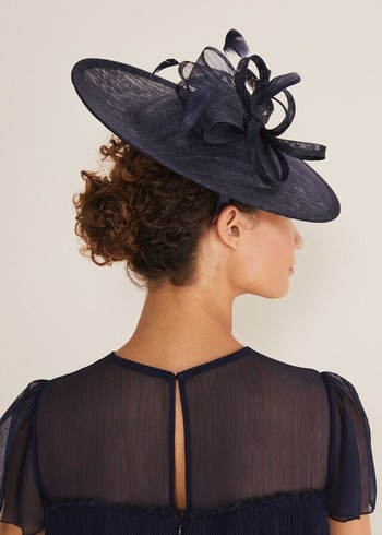 Phase Eight Navy Fascinator Hats Navy USA | 7564019-ZH